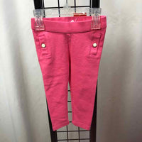 Janie and Jack Pink Solid Child Size 12-18 m Girl's Leggings