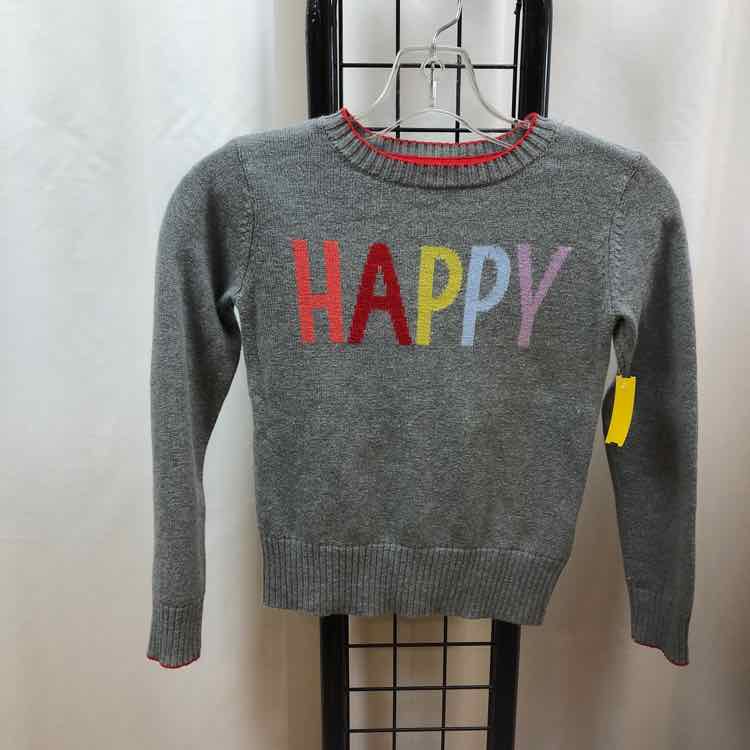 Gap Gray Graphic Child Size 6/7 Boy's Sweater