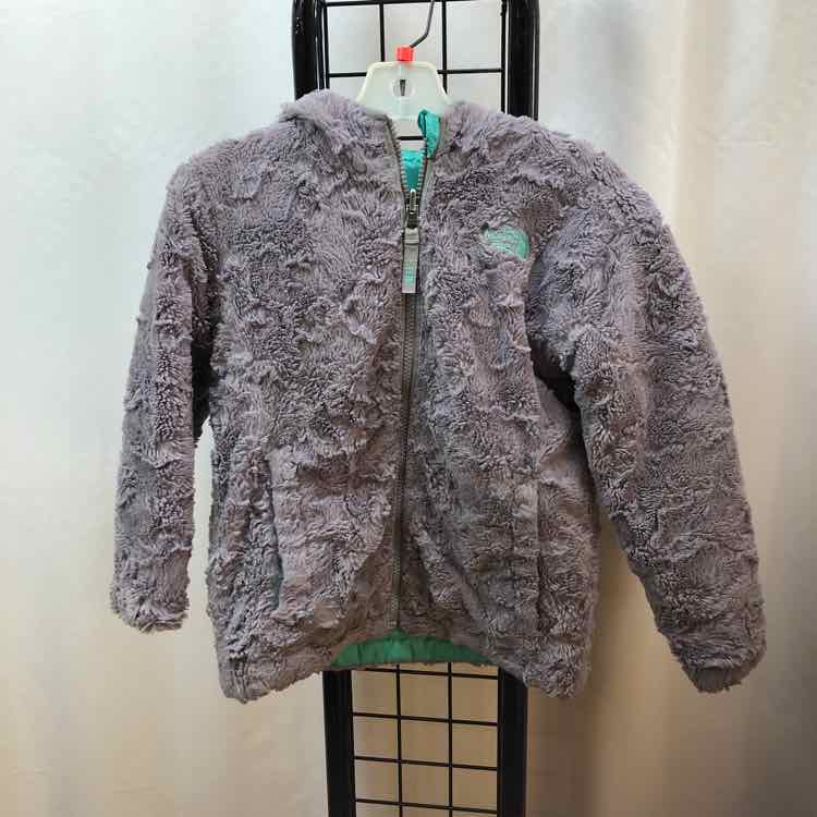 The North Face Gray Solid Child Size 5 Girl's Outerwear