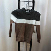 Shein Gray Solid Child Size 6 Boy's Sweater
