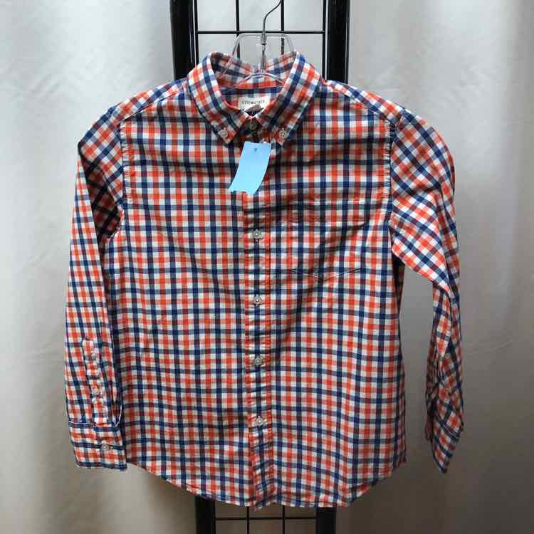Crew Cuts Red Plaid Child Size 8 Boy's Shirt