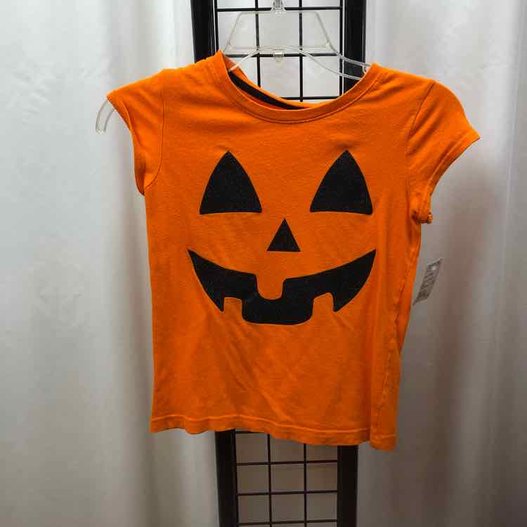 Orange Halloween Child Size 6/7 Girl's Shirt