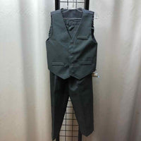 Gray Solid Child Size 7 Boy's Outfit