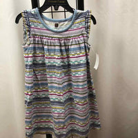 Tea Multi-Color Stripe Child Size 4 Girl's Dress