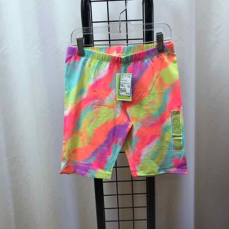 Circo Rainbow Tye Dye Child Size 10/12 Girl's Shorts