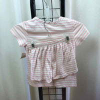 Pink Stripe Child Size 6 Girl's Outfit
