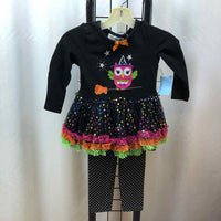 Bonnie Jean Black Halloween Child Size 2 Girl's Outfit