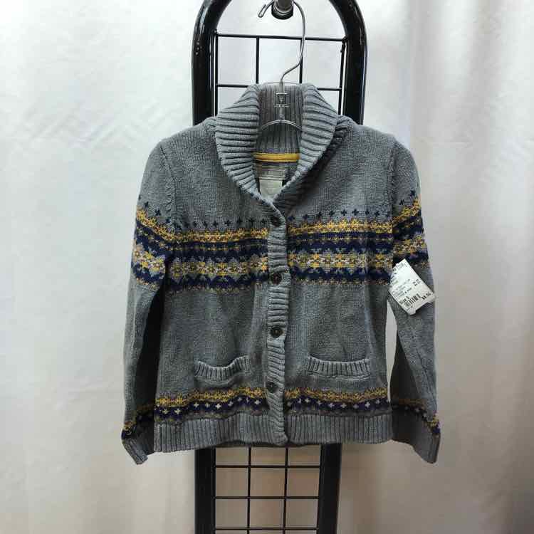 Jarvis Archer Gray Stripe Child Size 5 Boy's Sweater