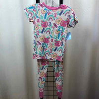 Birdie Bean White Patterned Child Size 4 Girl's Pajamas