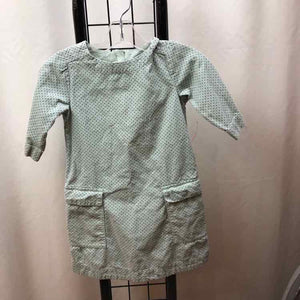 Gap Baby Blue Dotted Child Size 5 Girl's Dress