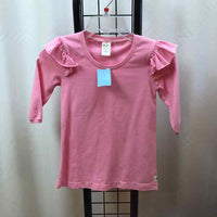 K. Pea Pink Solid Child Size 6 Girl's Shirt