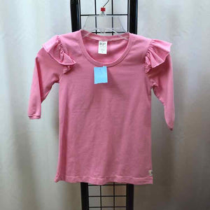 K. Pea Pink Solid Child Size 6 Girl's Shirt