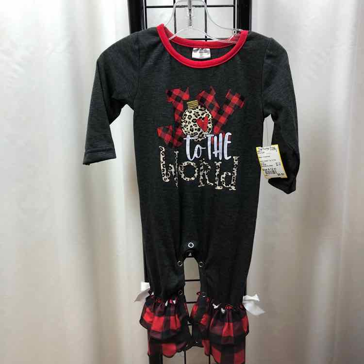 Black Christmas Child Size 6-12 m Girl's Outfit