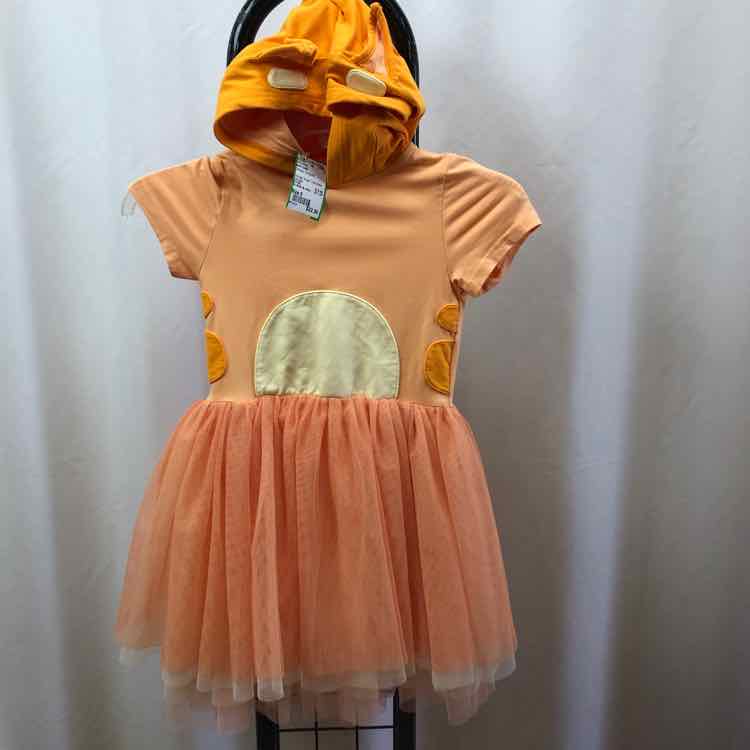 taylor joelle Orange Character Child Size 6 Girl's Dress