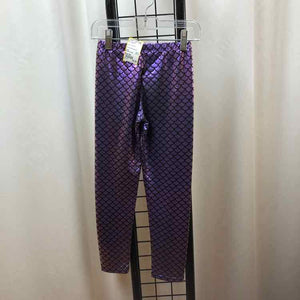 Purple Patterned Child Size 5/6 Girl's Leggings