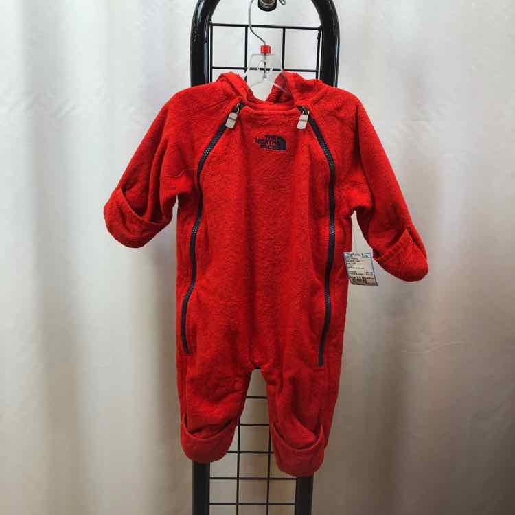 The North Face Red Logo Child Size 3-6 Months Boy's Outerwear