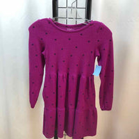 Cat & Jack Purple Dotted Child Size 8 Girl's Dress