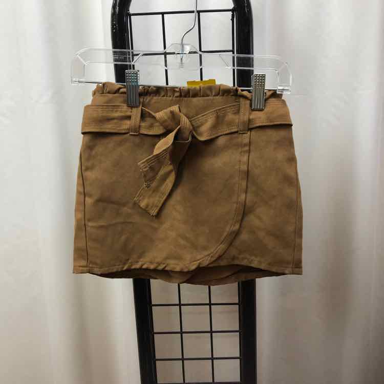 Abercrombie Brown Solid Child Size 5/6 Girl's Skirt