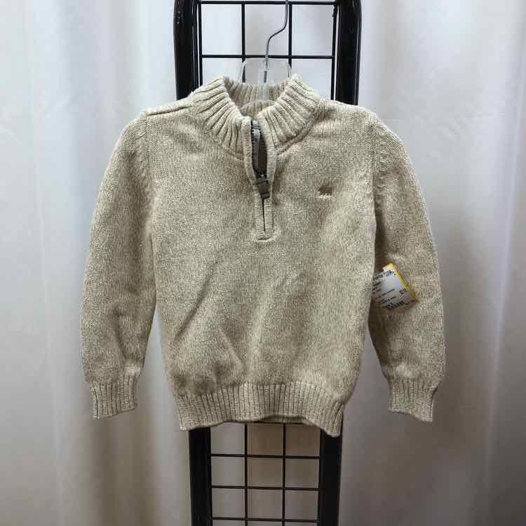 Carter's Tan Solid Child Size 3 Boy's Sweater