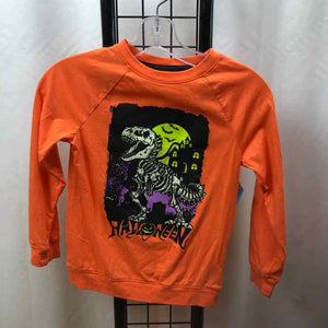 Cat & Jack Orange Halloween Child Size 6/7 Boy's Shirt