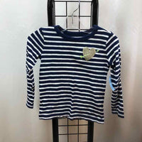 Crew Cuts Navy Stripe Child Size 4/5 Girl's Shirt