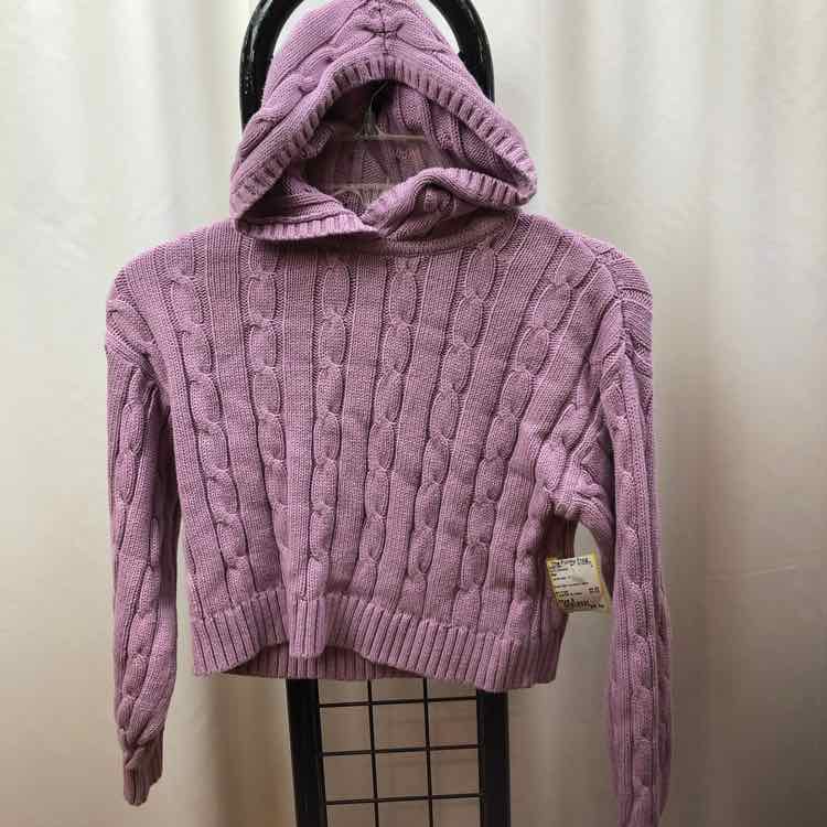Gap Lavender Solid Child Size 8 Girl's Sweater
