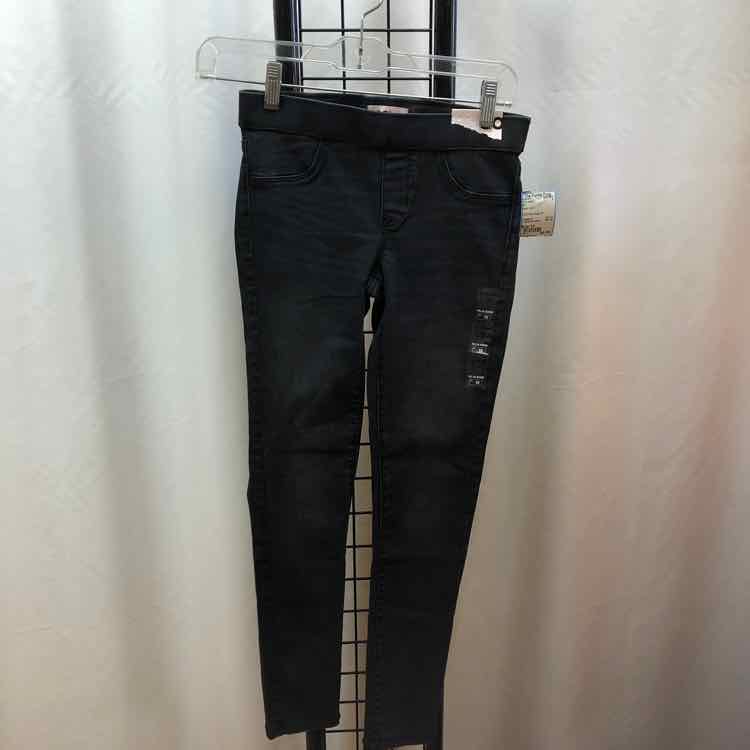 SO Black Solid Child Size 10 Girl's Jeans