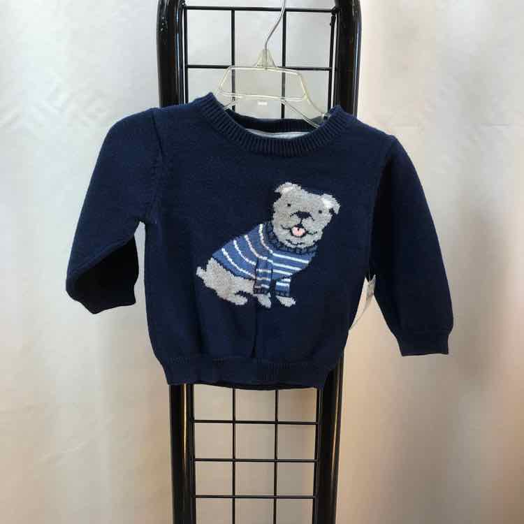 Carter's Navy Graphic Child Size 9 m Boy's Sweater