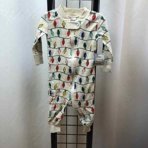 Hanna Andersson White Christmas Child Size 3-6 Months Girl's Pajamas
