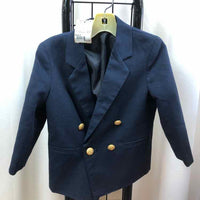 TFW Navy Solid Child Size 3 Boy's Sport Coat
