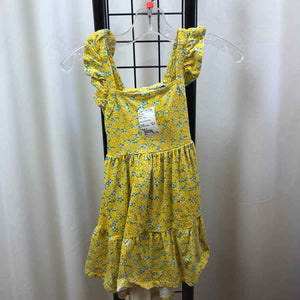 Mayoral Yellow Floral Child Size 3 Girl's Dress