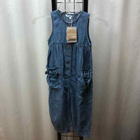 Mayoral Denim Solid Child Size 6 Girl's Overalls
