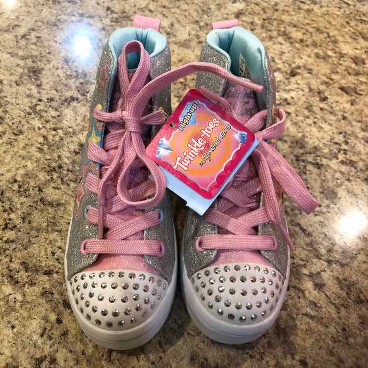 Skechers Rainbow Stars Child Size 12 Girl's Shoes