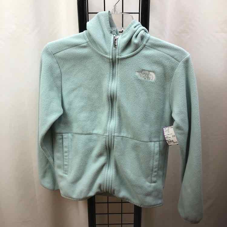 The North Face Baby Blue Solid Child Size 12 Girl's Sweatshirt