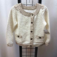 Aphorism White Quilted Child Size 4 Girl's Jacket/Blazer