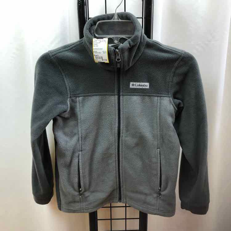 Columbia Gray Solid Child Size 8 Boy's Sweatshirt
