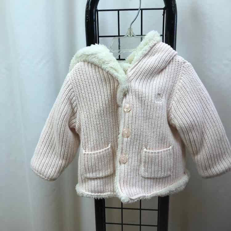 Gap Pink Solid Child Size 12-18 m Girl's Outerwear