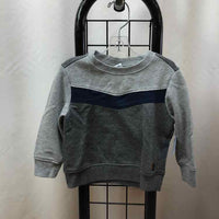 Janie and Jack Gray Solid Child Size 12-18 m Boy's Sweatshirt