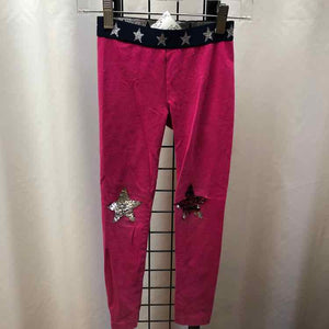 Hatley Pink Sequin Child Size 6 Girl's Leggings