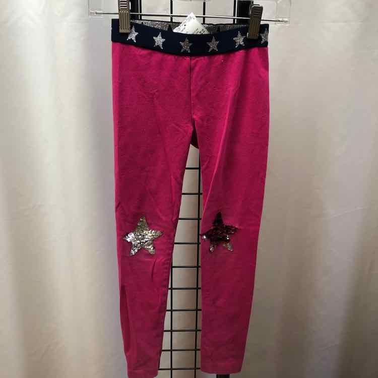 Hatley Pink Sequin Child Size 6 Girl's Leggings