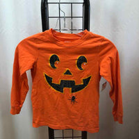 Carter's Orange Halloween Child Size 6 Boy's Shirt