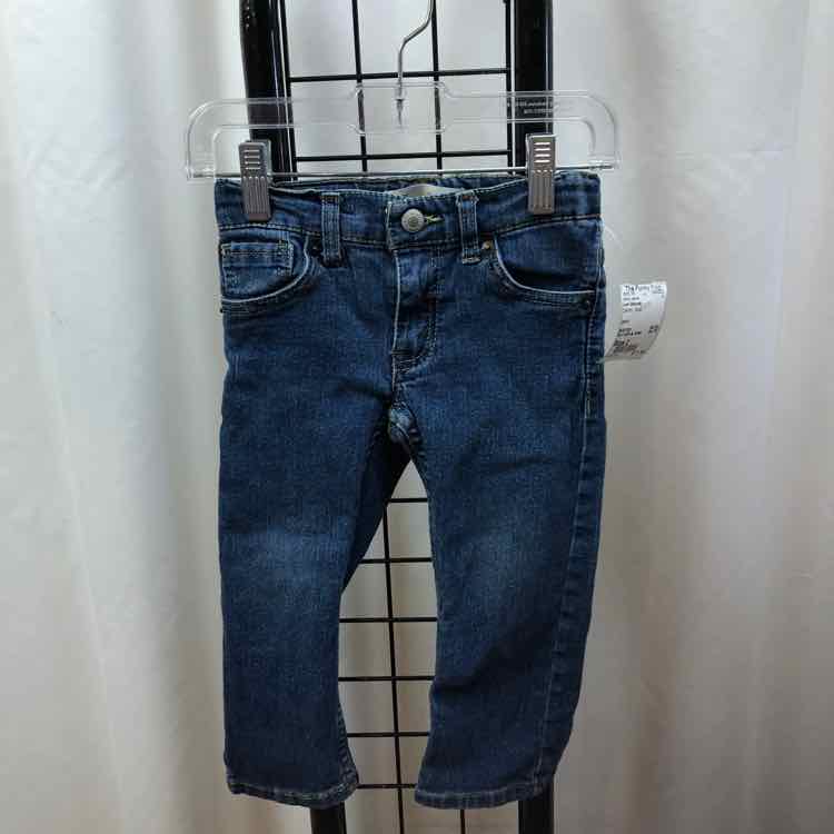Levi Strauss Denim Solid Child Size 2 Boy's Jeans