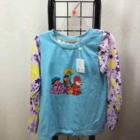 The Teacam Collection Baby Blue Character Child Size 4/5 Girl's Shirt