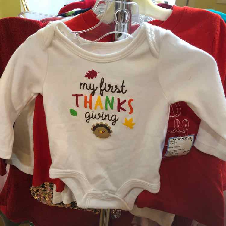 White Graphic Child Size 0-3 m Girl's Shirt