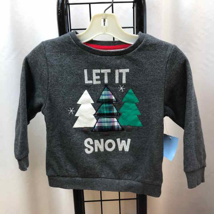 Falls Creek Gray Patch Child Size 3 Boy's Sweatpants