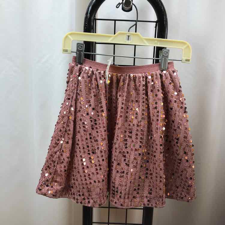 Primark Pink Sequin Child Size 6/7 Girl's Skirt