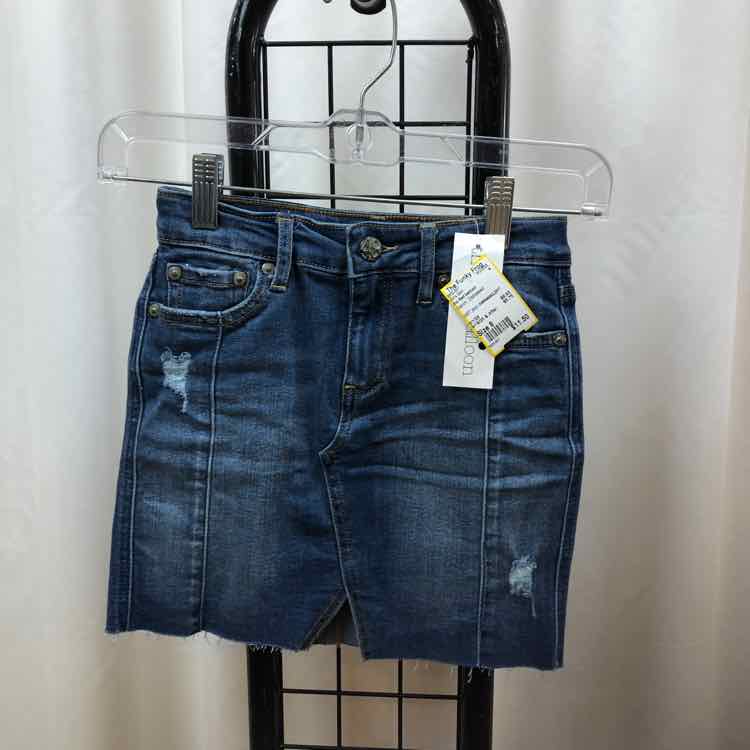 the Red balloon Denim Distressed Child Size 8 Girl's Skirt