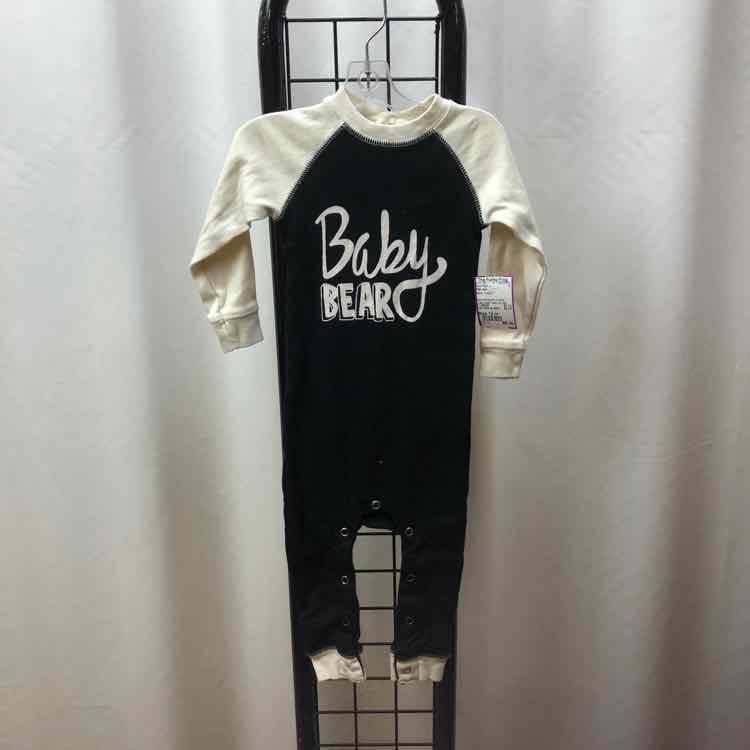 Flap Jack Black Graphic Child Size 12 m Boy's Pajamas