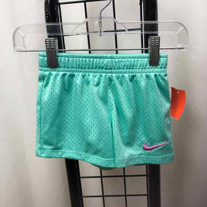Nike Baby Blue Netted Child Size 3 Girl's Shorts