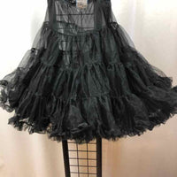 Chasing Fireflies Black Solid Child Size 8/10 Girl's Skirt